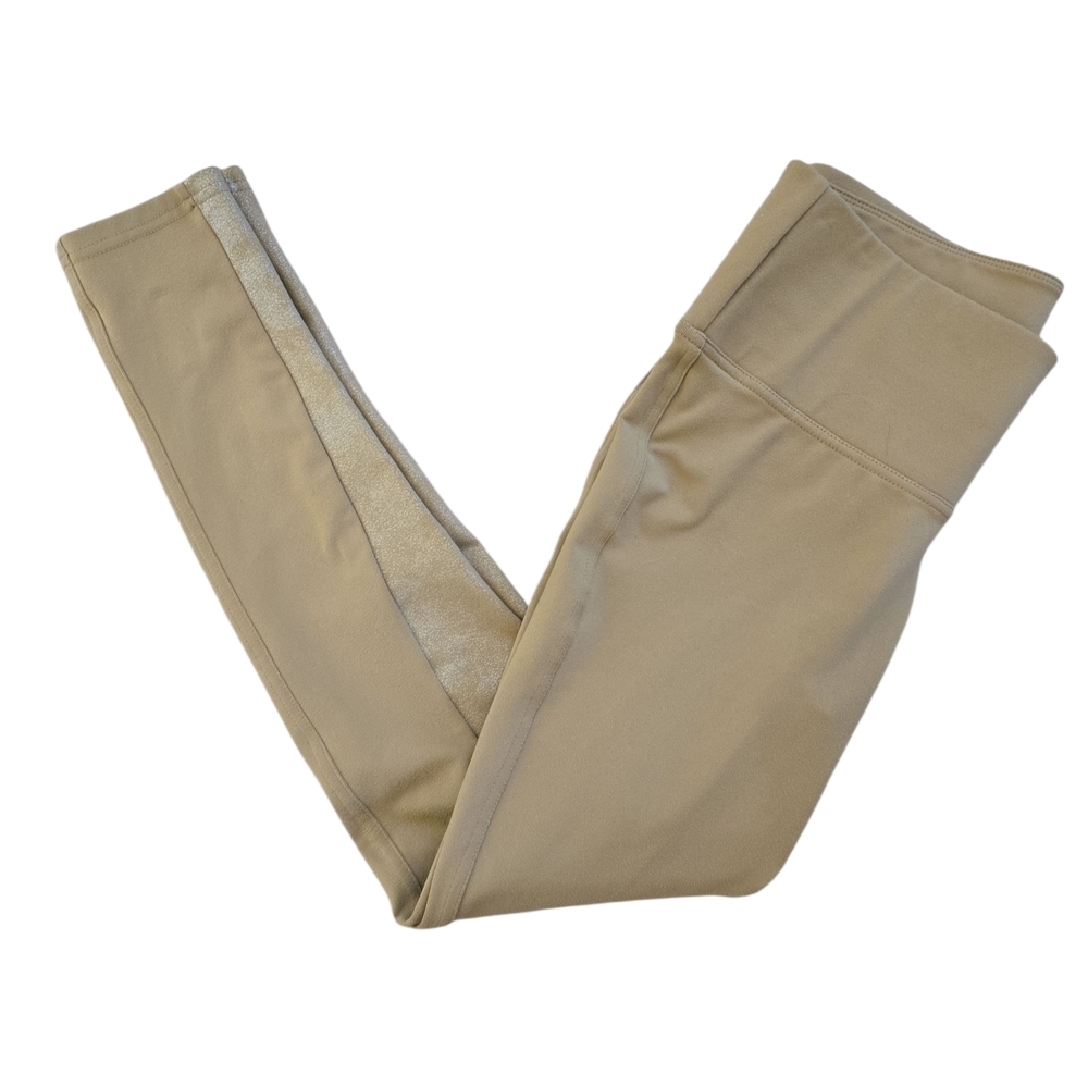 SPANX Beige‎ Leggings with Faux Suede